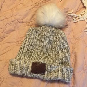 Love your melon Pom beanie